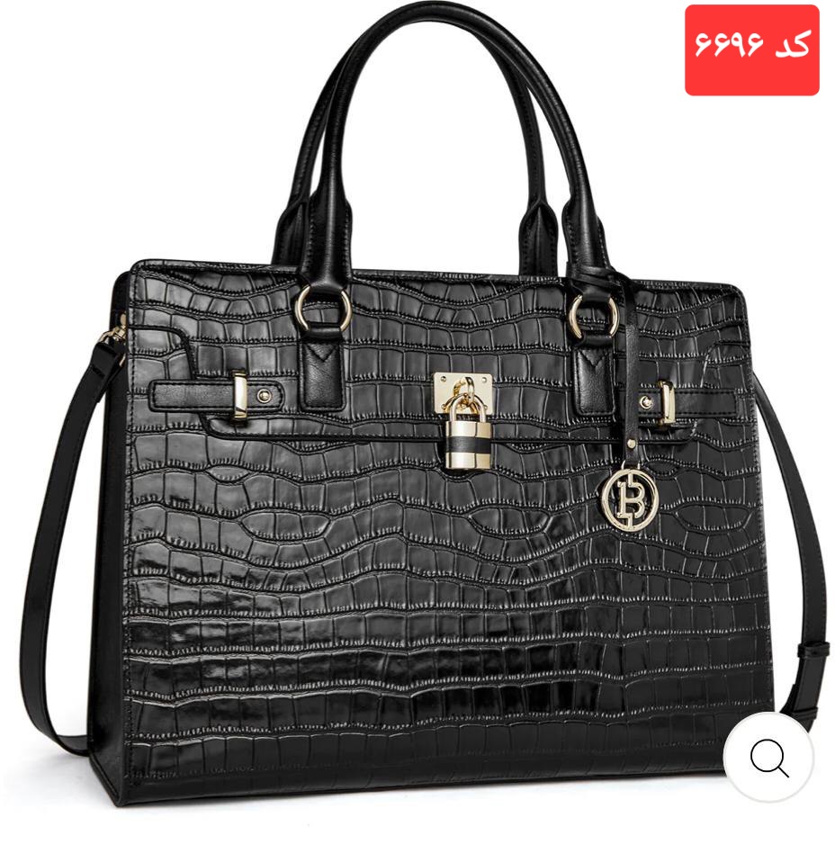 کیف دستی زنانه چرم طبیعی و دستدوز کد۶۶۹۶