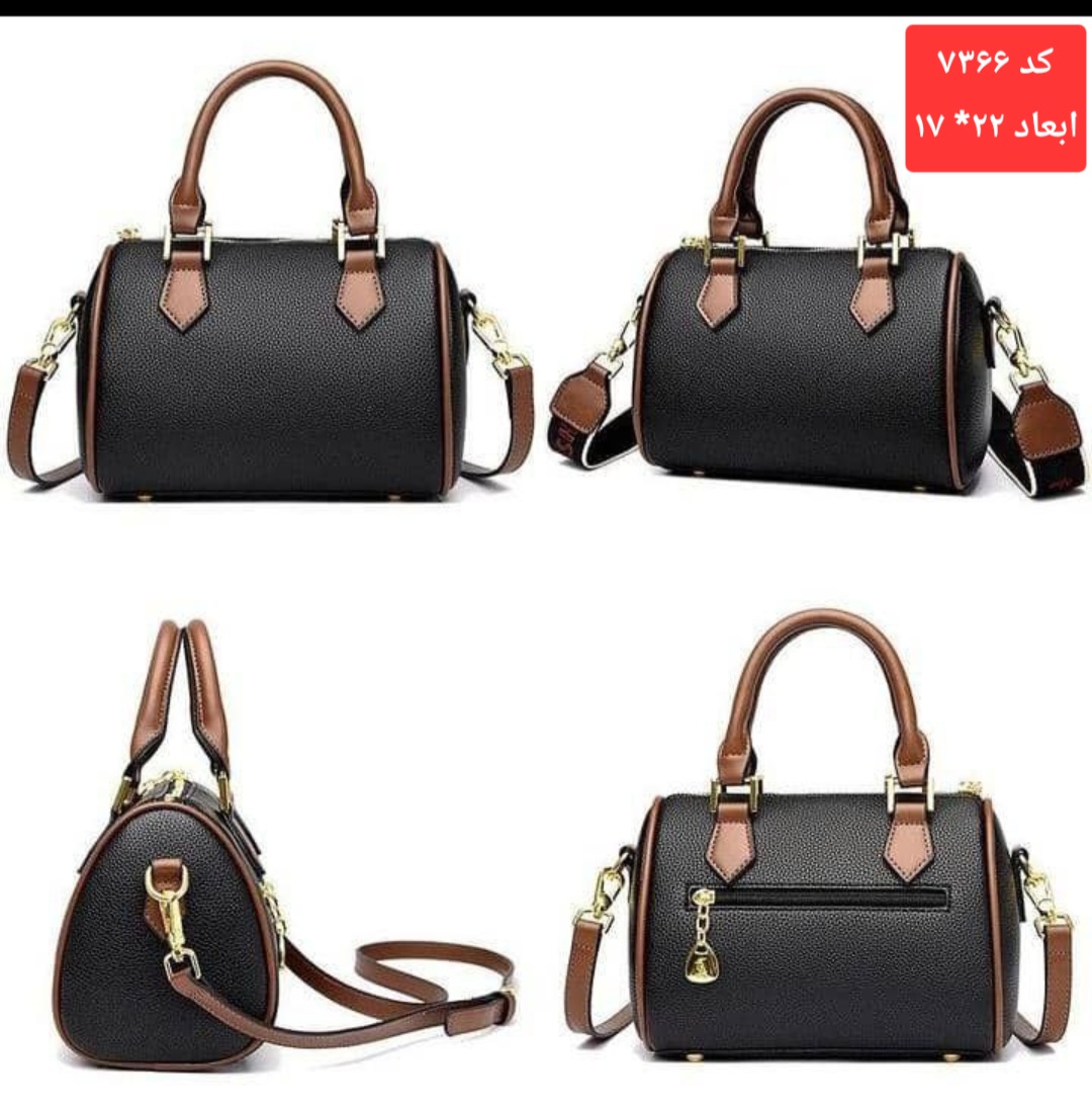 کیف دوشی زنانه چرم طبیعی و دستدوز چرم لچرو کد ۷۳۶۷