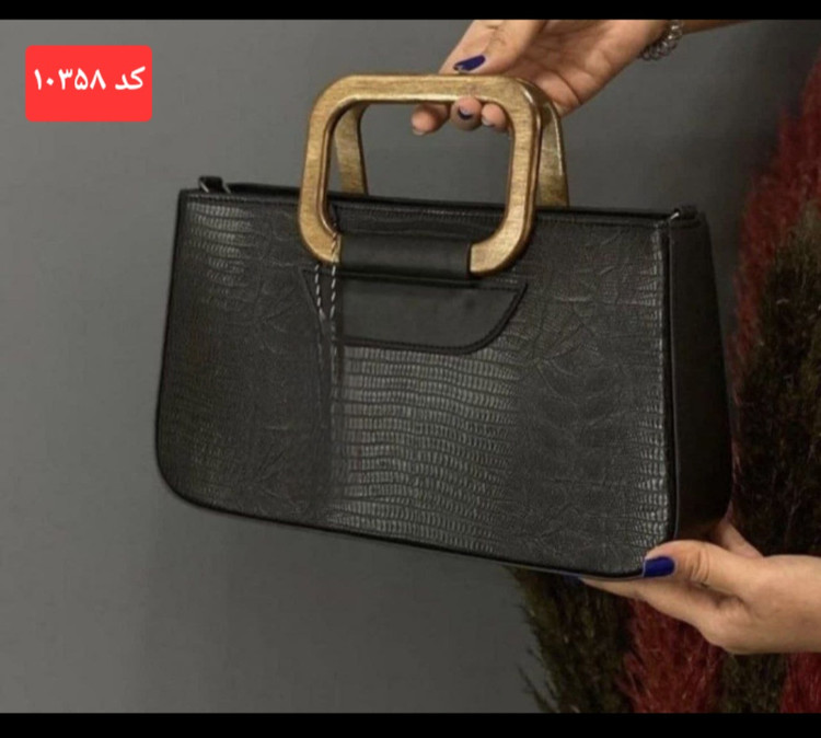 کیف دستی زنانه چرم طبیعی و دستدوز چرم لِچرو ۱۰۳۵۸